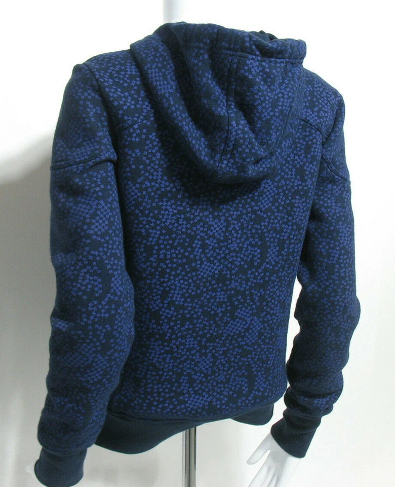 Толстовка с капюшоном Lucy XSmall на молнии толстовка на шнурке темно-синяя с фиолетовыми брызгами - Изображение 4 из 4