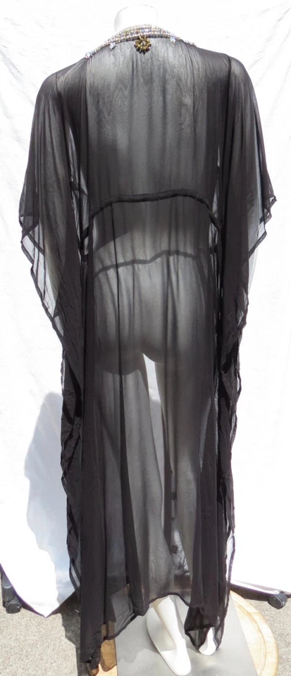 Plumero BOSTON APROPIADO EE. UU. para mujer M cuentas estrás natación cubierta resort de playa Foto 4 de 4