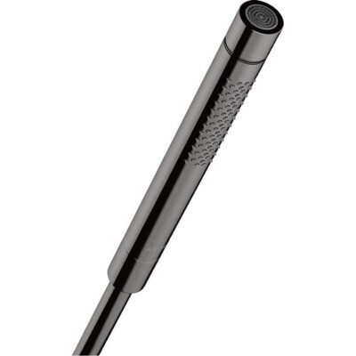 Axor 04486330 Starck Baton Handshower 2-Jet, 1.75 GPM in Polished Black Chrome