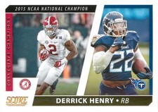 Derrick Henry 2021 Panini Score Football Collegiate Champions Insert Card #CC4