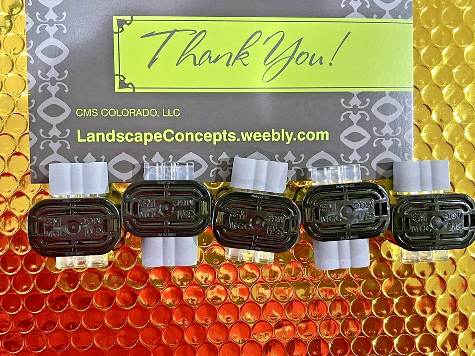 5X 3M Scotchlok Moisture Guard Connectors, Self-Stripping, 20-12 AWG Quick Crimp - Image 2 of 4