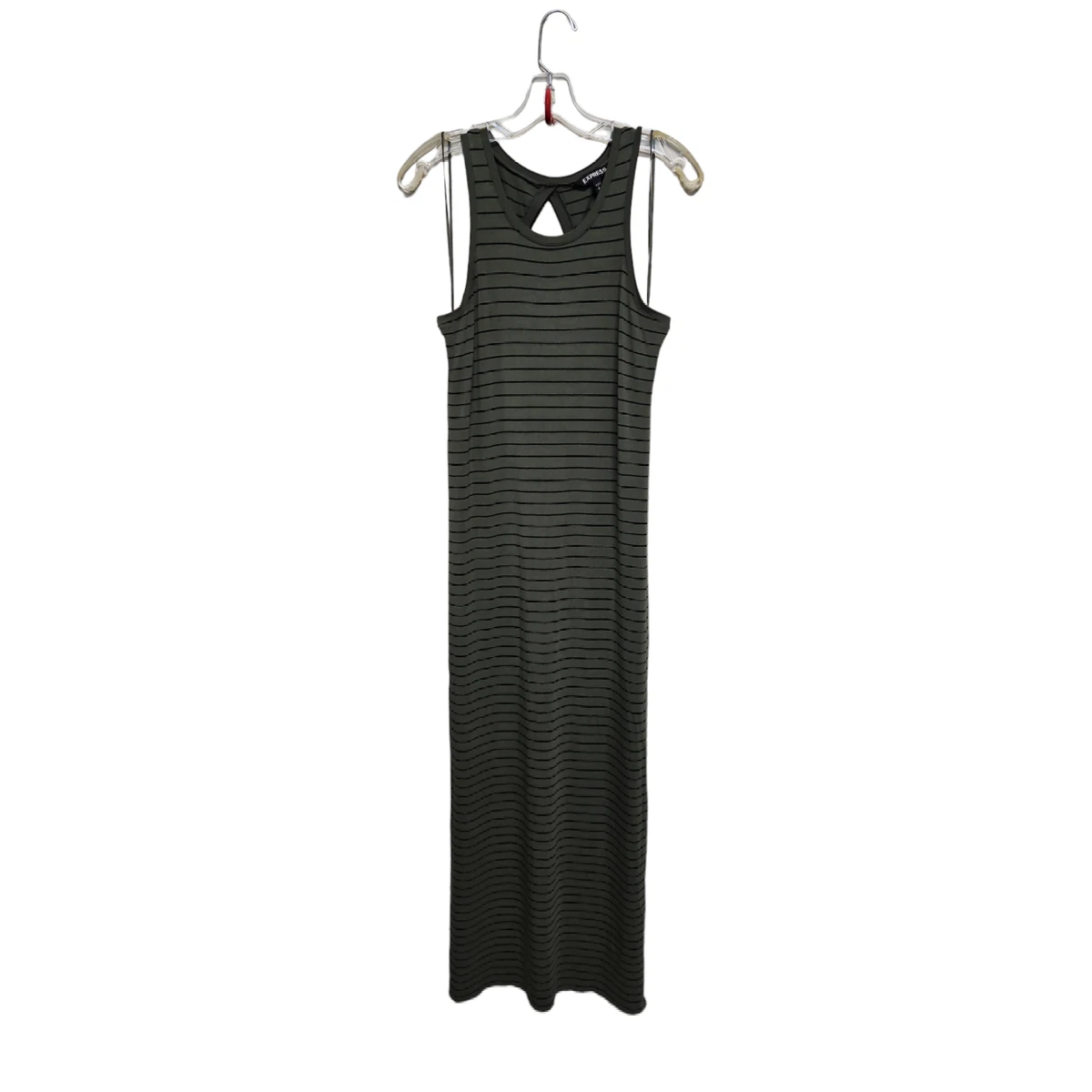 chinese dress ladies Sweet Tea Sippin' Stripe Maxi Dress M / Red