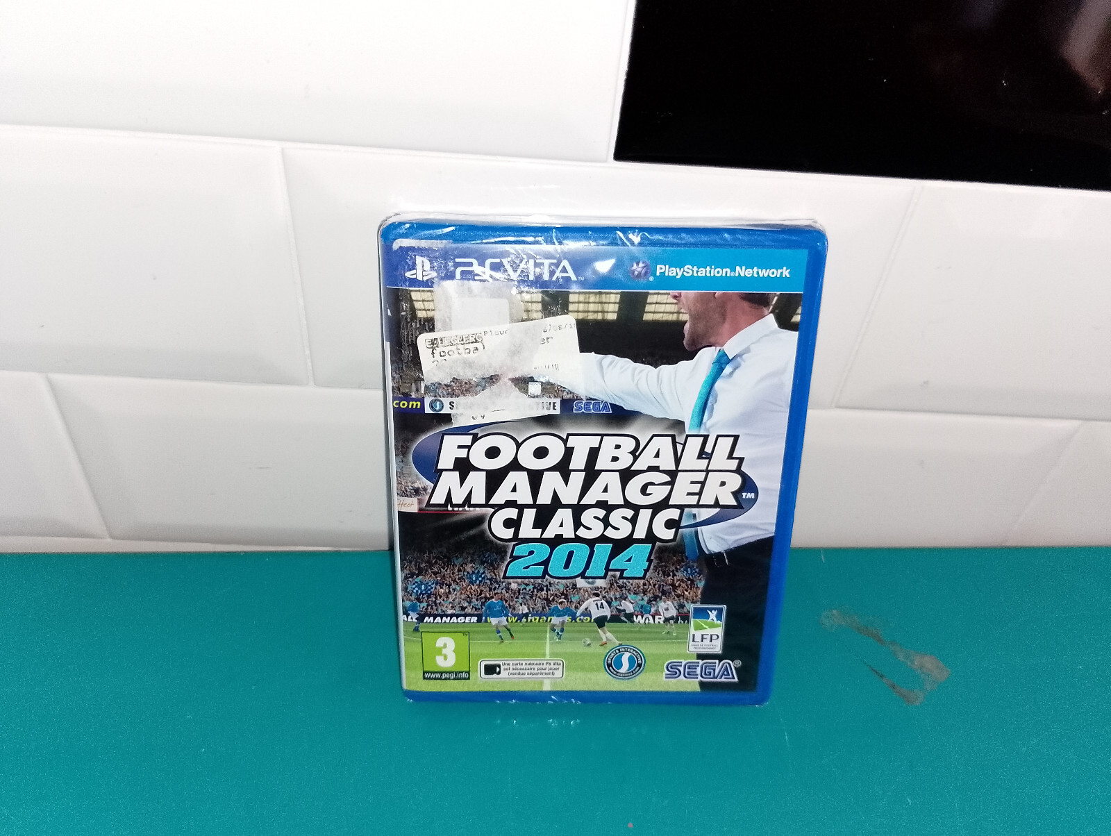 NEUF scellé jeu vidéo sony PSVITA PS. vita ps vita football manager classic 2014