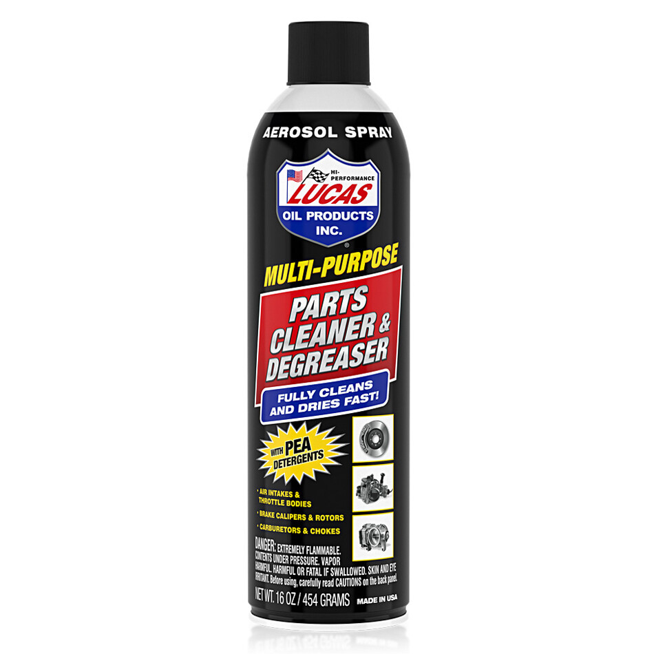 Lucas Oil 11115 Parts Cleaner & Degreaser Aerosol Spray For Brakes Rotors More!