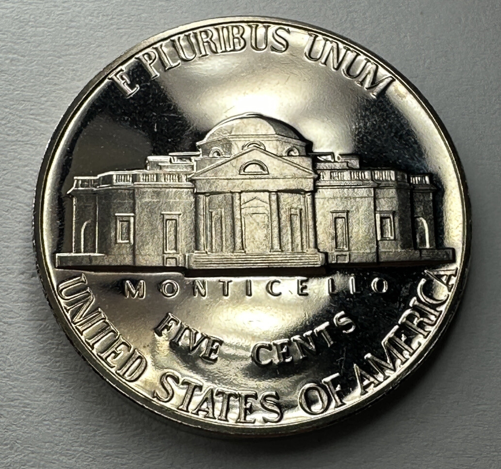 1974-S Jefferson Nickel PROOF 5cent Coin from US Mint Proof Set | eBay