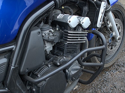 Yamaha FZS600 Fazer 1998-2003 Crash Bars Engine Guard Frame Protector + GIFT - Bild 5 von 10