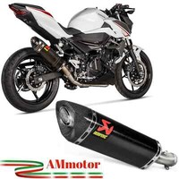 Auspuff Motorrad Akrapovic Kawasaki Z 400 2021 Endtopf Kohlenstoff Racing