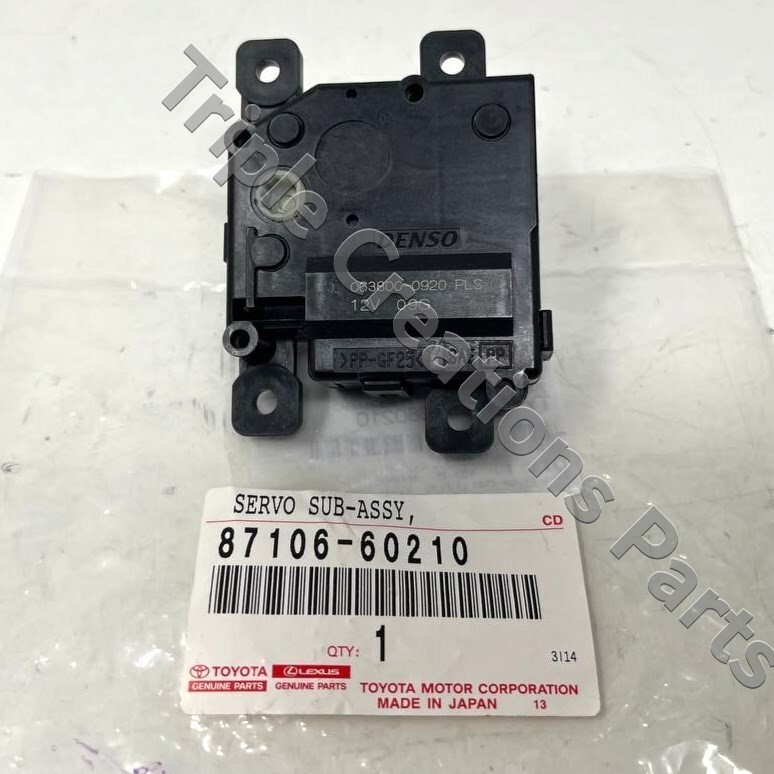 みつみ 8710635180 Genuine Toyota 03-09 4Runner GX470 Right Airmix Damper