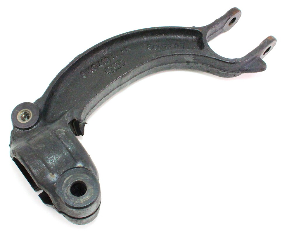 LH Front Spindle Suspension Fork 09-16 Audi A4 B8 - Genuine - 8K0