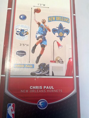 NOB Rare Chris Paul New Orleans Hornets  Fathead Jr Reusable Vinyl Graphics