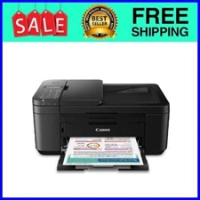 Canon PIXMA TR4722 All-in-One Wireless InkJet Printer with ADF, Mobile Print
