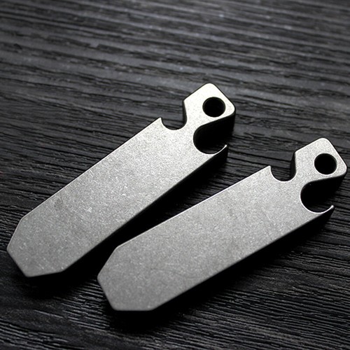 TITANER Lega di titanio Tascabile Pry Barra Crowbar EDC Campeggio Apristrumenti Multi - Foto 6 di 8