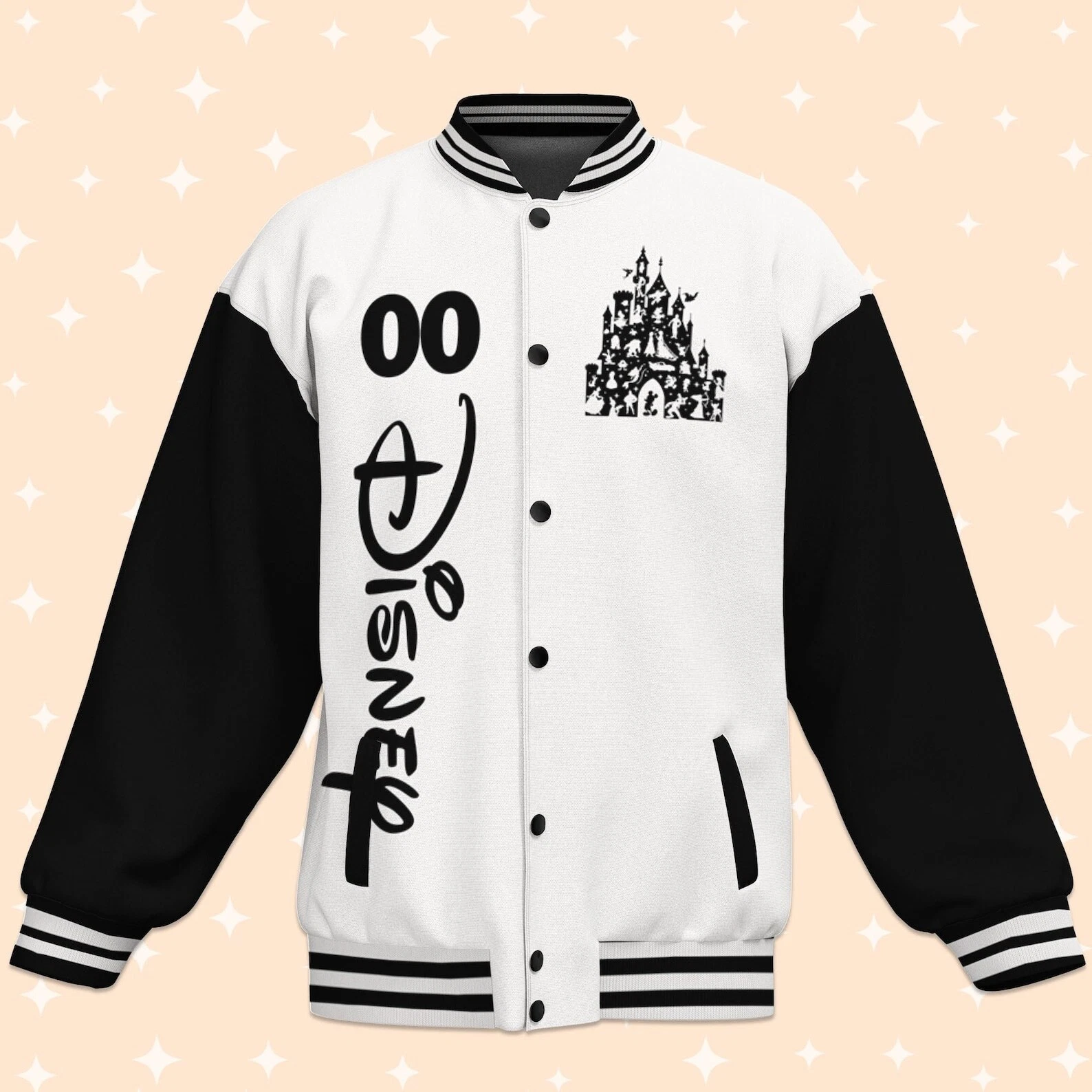 Custom Disney Trip Family Baseball Jacket, Adult Varsity Jacket, Personalized