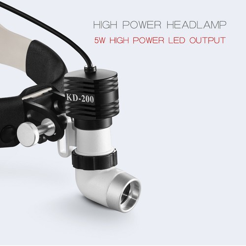 5W LED Dental ENT Examination Surgery Integration Medical Head Light KD-205AY-1 - Picture 3 of 6