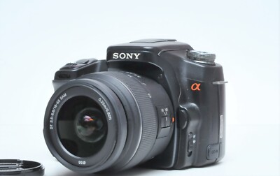 Sony Alpha A100 10.2MP Digital SLR Camera W/18-55mm Zoom Lens | eBay