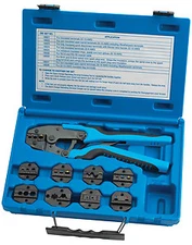 S & G Tool Aid 18980 Master Ratcheting Terminal Crimper Set NEW!