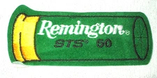 Remington STS 50 Shotgun Shell Embroidered Patchs 4”