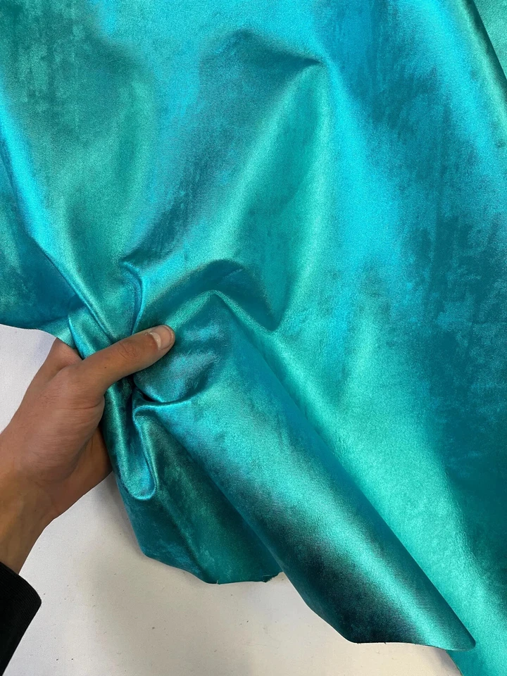 Sheep leather metallic colors, Genuine sheepskin leather for crafts thick 2,5 oz - Image 2 of 4