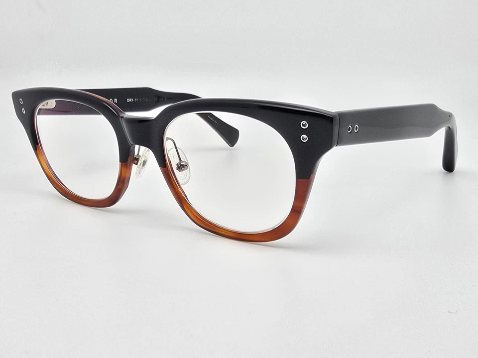 Marco de gafas Dita Baylor DRX-2048 negro tortuga Japón 48-14-143 Foto 3 de 4