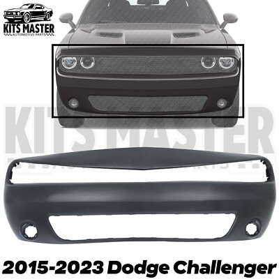 Front Bumper Cover Fascia Primed For 2015-2023 Dodge Challenger