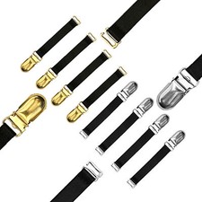 Short Replacement Large Strong Metal Clip Suspender Belt Lingerie Straps