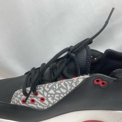Nike Air Jordan ADG 2 Black White Red Spikeless Golf Shoe CT7812