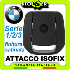 Attacco ISOFIX Nero Coperchio Aggancio Gancio Seggiolino per BMW 1/2/3 Serie F