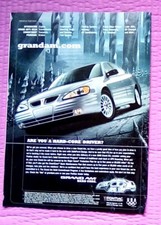 2000 Pontiac Grand Am Print Ad