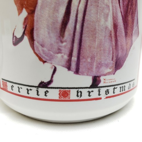 2002 Norman Rockwell Christmas Collection Saturday Evening Post Coffee Tea Mug - Picture 5 of 8