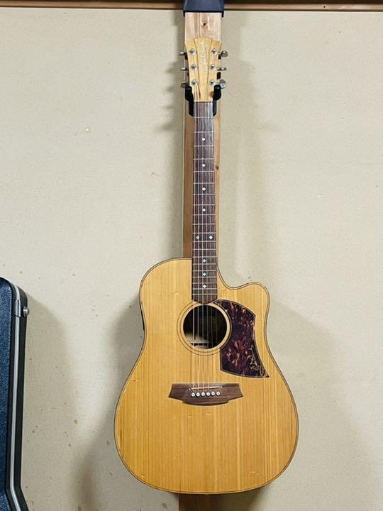 Acoustic Electric Guitar Cole Clark Fat Lady FL2AC Natural SN 