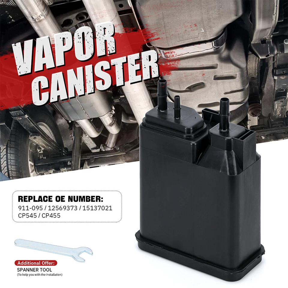 12569373 Bote de carbón de emisiones de vapor para Chevy Silverado 1500 04-13 Foto 3 de 4