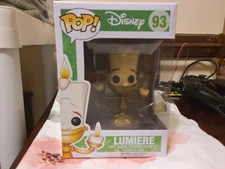 FUNKO POP! BEAUTY AND THE BEAST: LUMIERE #93...VAULTED