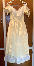 Jessica McClintock yellow bridesmaid/prom/ball formal dress/gown - size 13