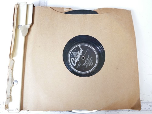 Menge 9 Schallplatten 78 RPM Vinyls LP Victor Decca Columbia Capitol