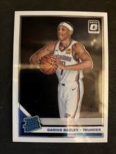 2019-20 Donruss Optic Rated Rookie #156 Darius Bazley OKC Thunder