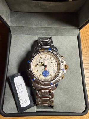 Michel Jordi Chrono Diver Swiss Made Chronograph Herren Uhr Box & Tag Ref. 41172