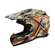 DOT Adult Full Face Motorcycle Helmet Motocross ATV Off Road Camouflage Medium