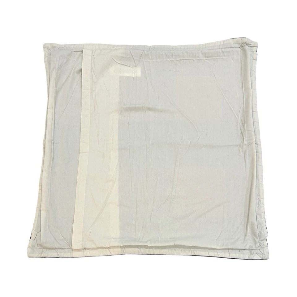 Pottery Barn Set of 3 Euro Pillow Sham Buffalo Red Plaid Cotton Size 26 X 26 - Image 4 of 4