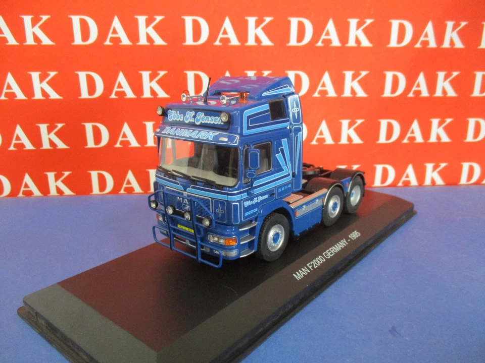 Die cast 1/43 Modellino Camion Truck Man F2000 I Serie E. K. Jensen 1995 - Immagine 2 di 4