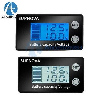LCD DC 7-68V   Capacity Status Display Indicator Digital   Meter *mq