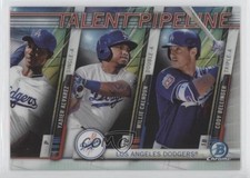 2017 Bowman Chrome Talent Pipeline Yadier Alvarez Willie Calhoun #TP-LAD 08mm