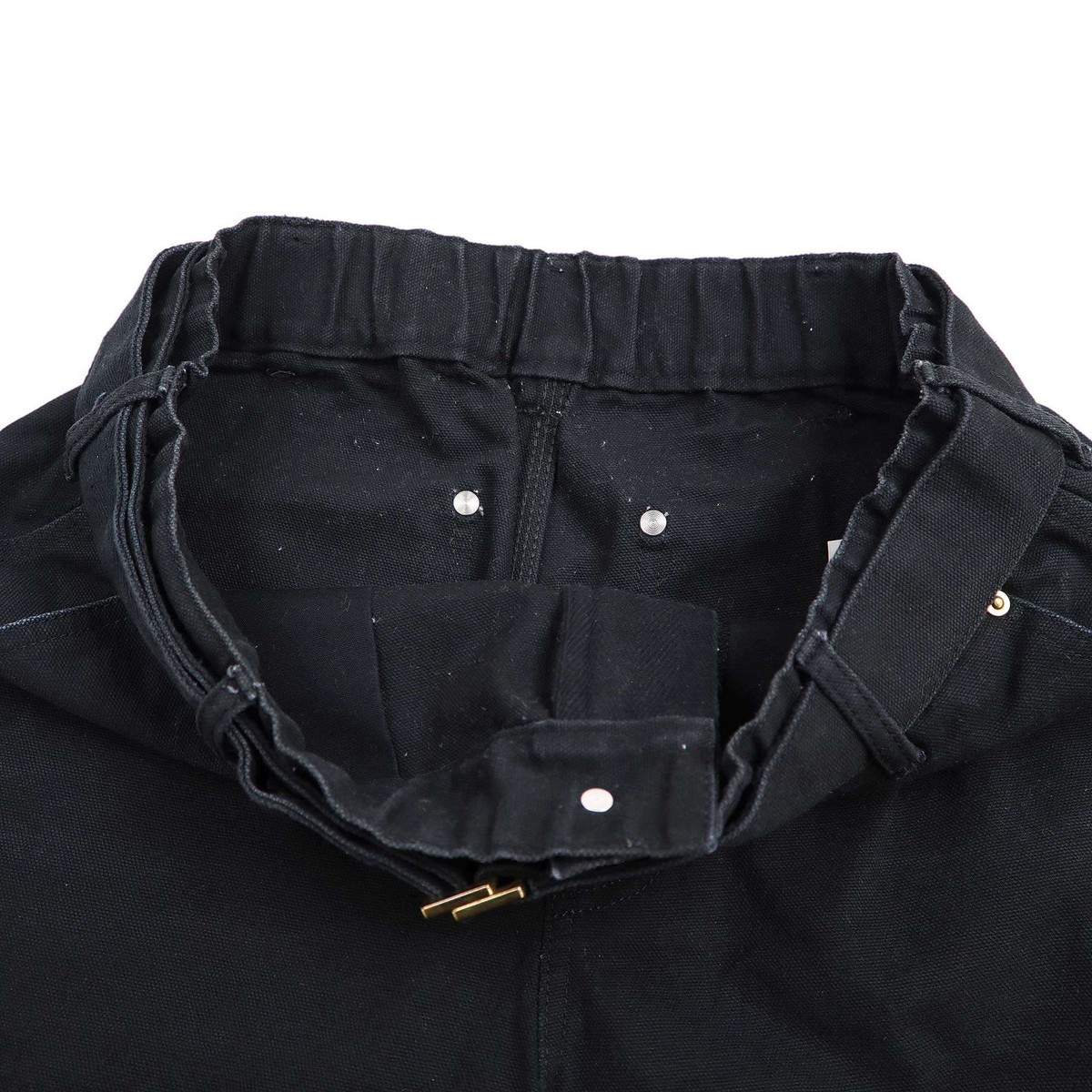 Sacai x Carhartt WIP 23AW Canvas Pants Belted Black 230555S Sacai x Carhartt WIP 23AW Canvas Pants Belted Black 230555S