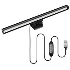 HIOUME Laptop Monitor Light Bar, USB e-Reading LED Task For Laptop, Black