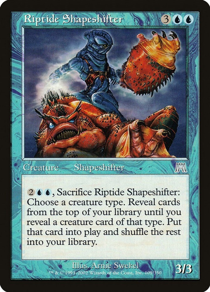 Riptide Shapeshifter - 109 - LP Onslaught (ONS)