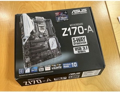 Asus Z170-A Intel Z170 LGA1151 DDR4 Desktop Motherboard HDMI ATX System Board