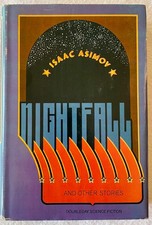 Isaac Asimov, Nightfall and Other Stories, vintage hardcover BCE edition 1969 