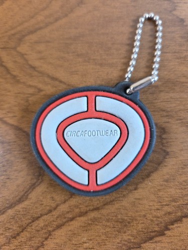 CIRCA Logo Vintage Keychain - Footwear Skateboard Shoes Footwear Red ...