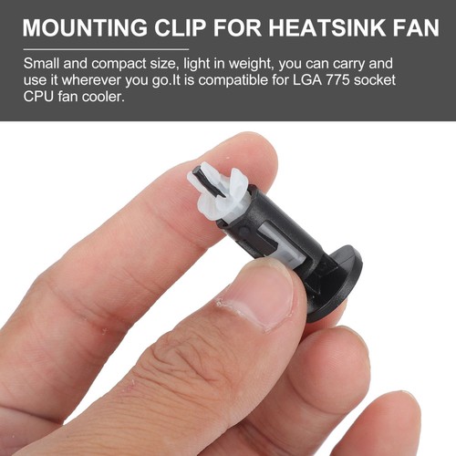 40 PCS CPU Radiator Bracket Heatsink Fastener Mounting Clip Fan Clips - 第 4/12 張圖片