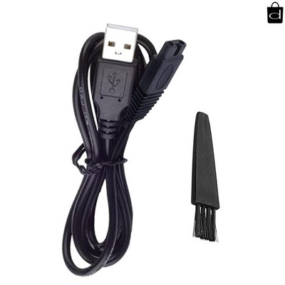 USB Shaver Charger Cord for Microtouch Solo Men's Rechargeable Trimmer with B...