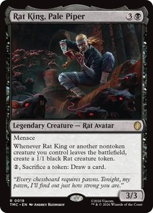 Rat King, Pale Piper #19 Commander: Teenage Mutant Ninja Turtles